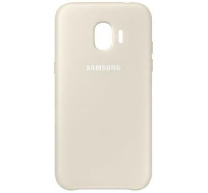 Samsung Чохол до мобільного телефона Samsung J2 (2018)/EF-PJ250CFEGRU - Dual Layer Cover (Gold) (EF-PJ250CFEGRU)