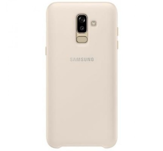 Samsung Чохол до мобільного телефона Samsung J8 2018/EF-PJ810CFEGRU - Dual Layer Cover (Gold) (EF-PJ810CFEGRU)