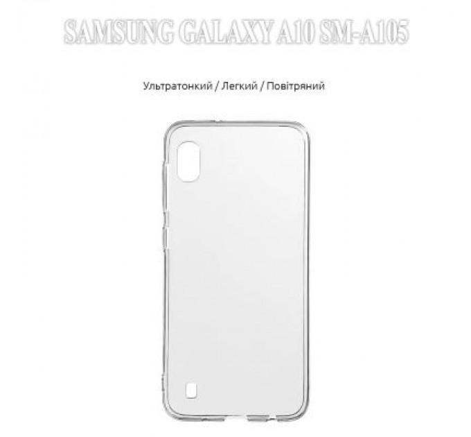 BeCover Чохол до мобільного телефона BeCover Samsung Galaxy A10 SM-A105 Transparancy (704773)