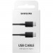Samsung Дата кабель USB-C to USB-C black Samsung (EP-DA705BBRGRU)