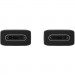 Samsung Дата кабель USB-C to USB-C black Samsung (EP-DA705BBRGRU)