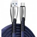 ColorWay Дата кабель USB 2.0 AM to Micro 5P 1.0m zinc alloy blue ColorWay (CW-CBUM011-BL)