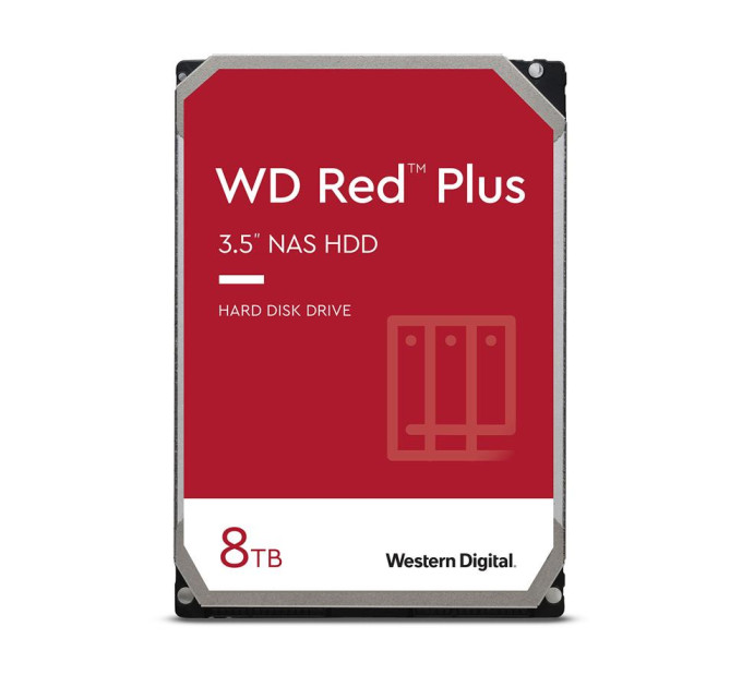 WD Жорсткий диск 3.5" 8TB WD (WD80EFPX)
