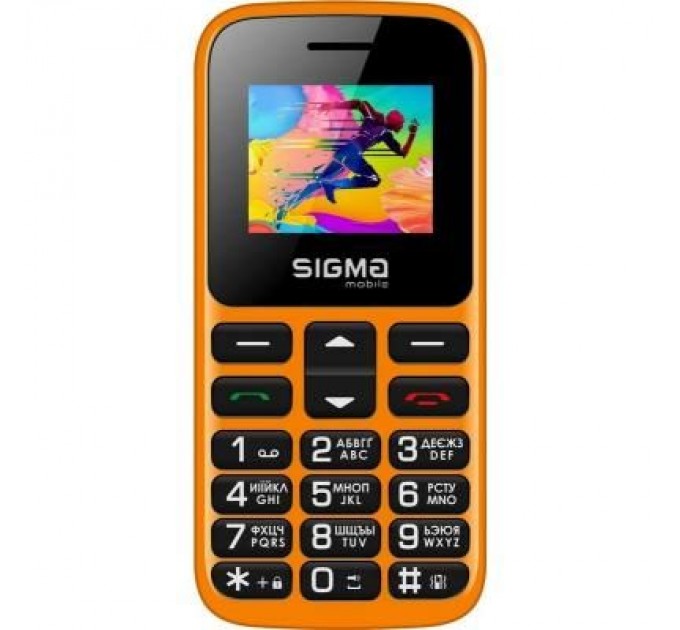 Sigma Мобільний телефон Sigma Comfort 50 HIT2020 Оrange (4827798120934)