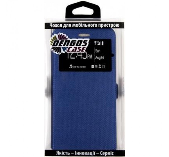 Dengos Чохол до мобільного телефона Dengos Flipp-Book Call ID Samsung Galaxy М11, blue (DG-SL-BK-260) (DG-SL-BK-260)