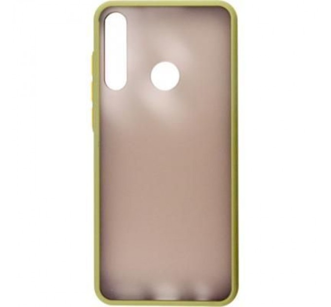 Dengos Чохол до мобільного телефона Dengos Matt Huawei Y6P, green (DG-TPU-MATT-55) (DG-TPU-MATT-55)