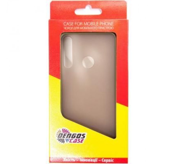 Dengos Чохол до мобільного телефона Dengos Matt Huawei Y6P, green (DG-TPU-MATT-55) (DG-TPU-MATT-55)
