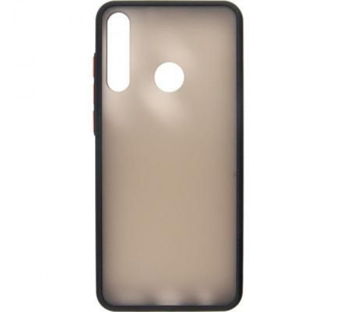 Dengos Чохол до мобільного телефона Dengos Matt Huawei Y6P, black (DG-TPU-MATT-54) (DG-TPU-MATT-54)