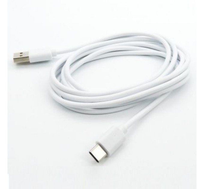 Dengos Дата кабель USB 2.0 AM to Type-C 2.0m white Dengos (PLS-TC-2M-WHITE)