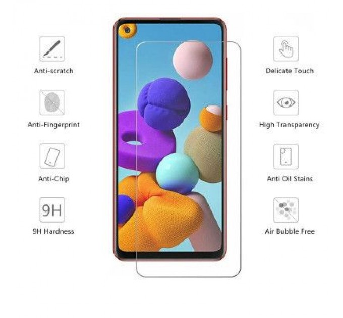 Скло захисне Drobak Samsung A21S (121279) (121279)