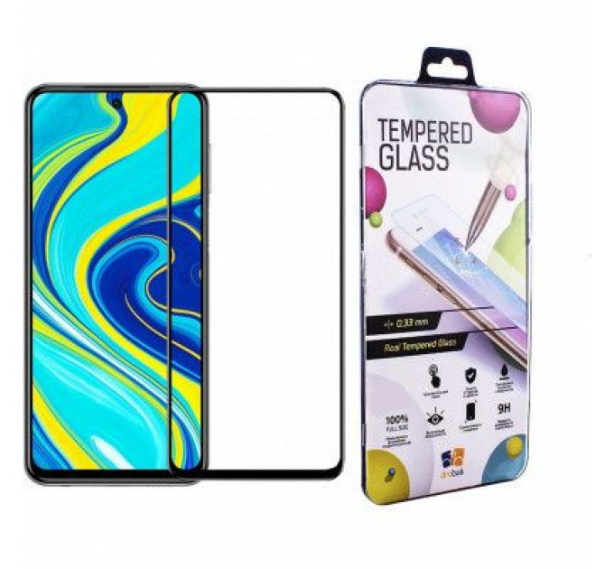 Drobak Скло захисне Drobak Xiaomi Redmi Note 9 (Black) (121281) (121281)