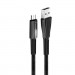 ColorWay Дата кабель USB 2.0 AM to Micro 5P 1.0m zinc alloy + led black ColorWay (CW-CBUM035-BK)