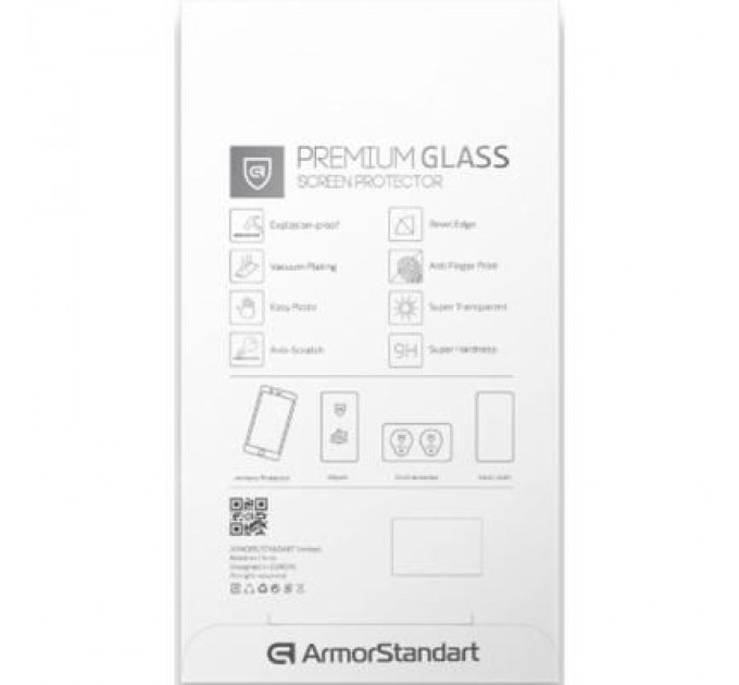 Armorstandart Скло захисне Armorstandart Icon Motorola G8 Black (ARM57653)