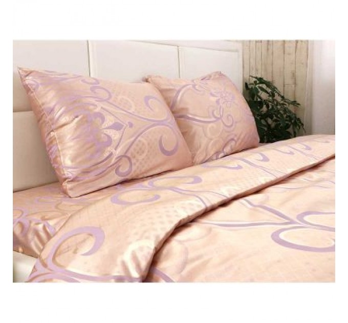 Руно Постільна білизна Руно Сатин Бежевий полуторний (1.137АЖ_БежевийА)