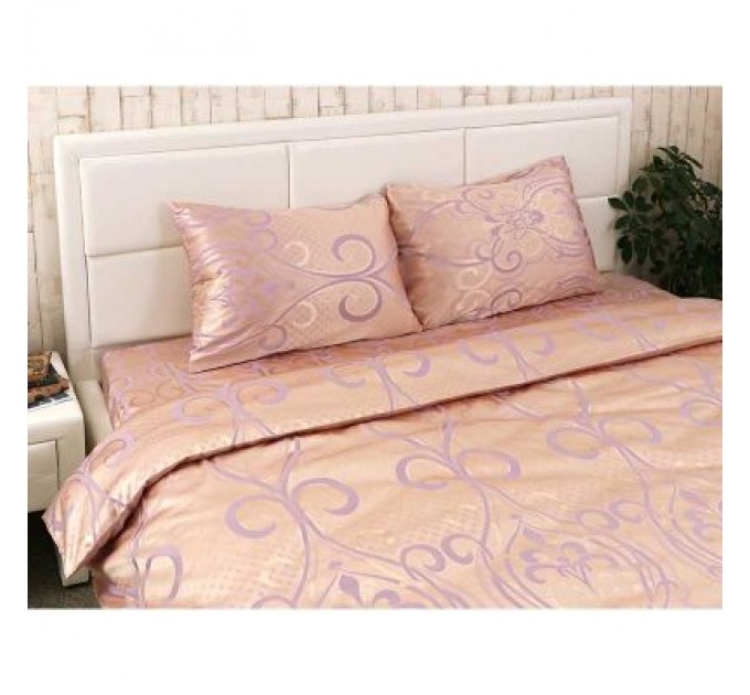 Руно Постільна білизна Руно Сатин Бежевий полуторний (1.137АЖ_БежевийА)