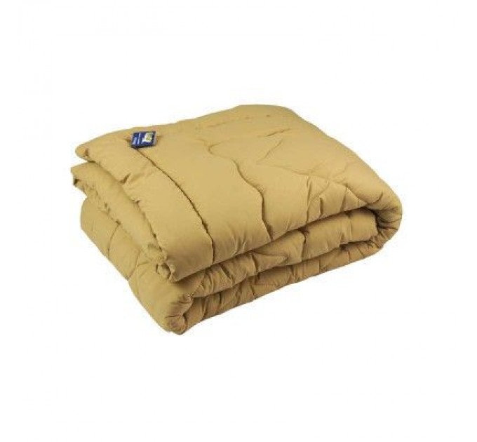 Ковдра Руно Вовняна Комфорт плюс бежеве 200х220 см (322.52ШК+У_Бежевий)
