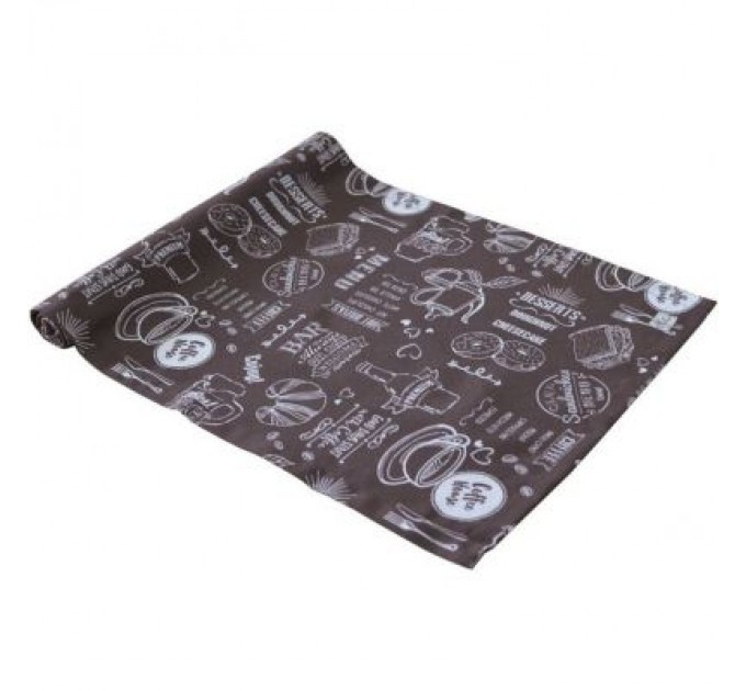 Прованс Доріжка на стіл Прованс Brown Breakfast 40х120 см (11075)