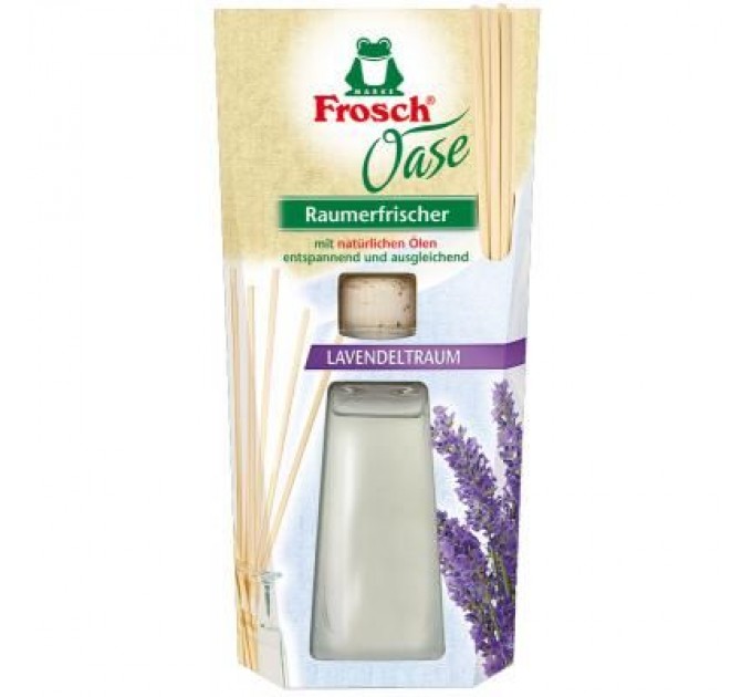 Frosch Аромадифузор Frosch Оазис Лаванда 90 мл (4001499185519)