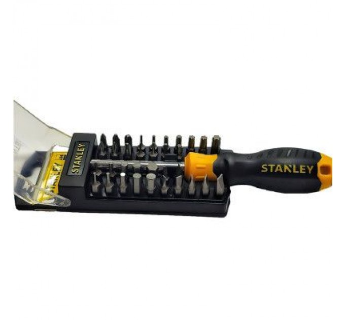 Stanley Набір викруток Stanley Multibit багатофункціональна з 34 насадками. (STHT0-70885)