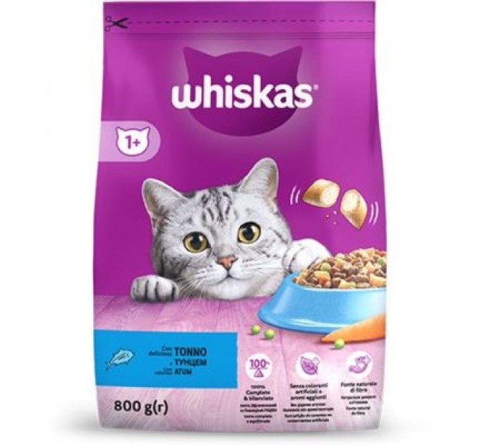 Сухий корм для кішок Whiskas з тунцем 800 г (5900951305269)