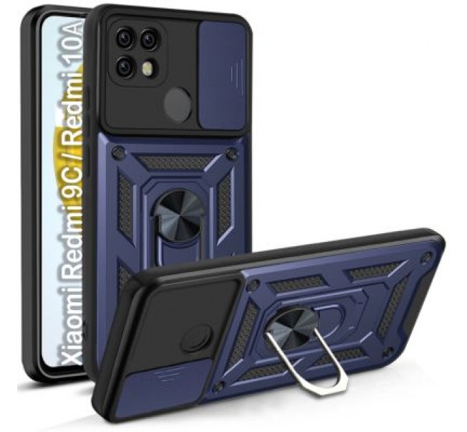BeCover Чохол до мобільного телефона BeCover Military Xiaomi Redmi 9C / Redmi 10А Blue (705579)
