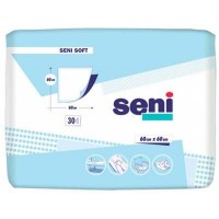 Пелюшки для малюків Seni Soft 60x60 см 30 шт (5900516691288) Пелюшки для малюків Seni Soft 60x60 см 30 шт (5900516691288)
