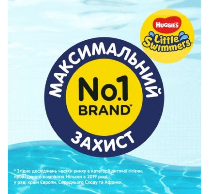 Huggies Підгузки Huggies Little Swimmer 3-4 (7-15 кг) 12 шт (36000183399)
