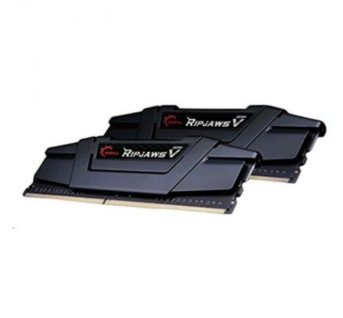 G.Skill Модуль пам'яті для комп'ютера DDR4 32GB (2x16GB) 3200 MHz Ripjaws V G.Skill (F4-3200C16D-32GVK)