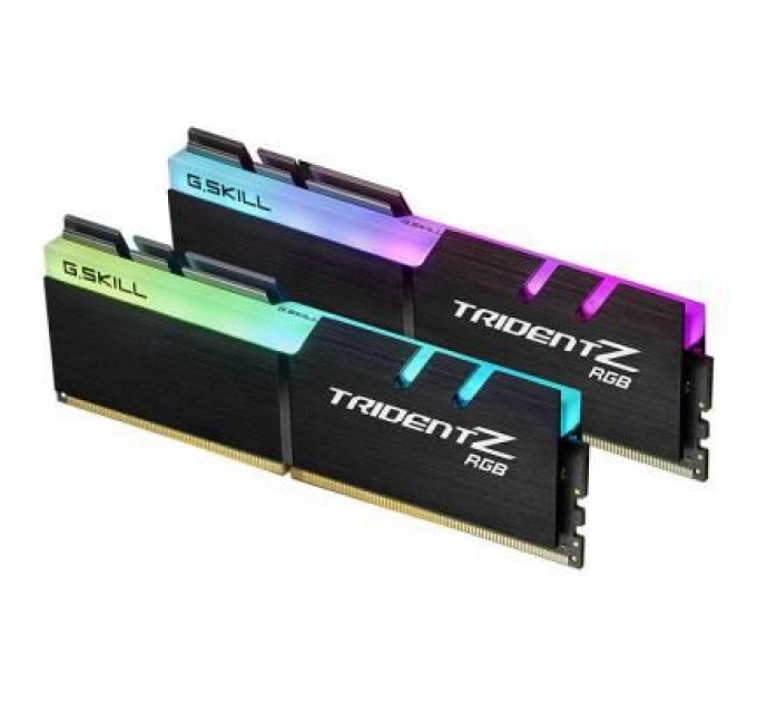Модуль пам'яті для комп'ютера DDR4 32GB (2x16GB) 3200 MHz TridentZ RGB Black G.Skill (F4-3200C16D-32GTZR)
