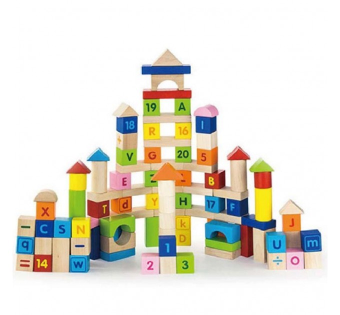 Viga Toys Кубики Viga Toys Кубики Алфавит и числа (50288)