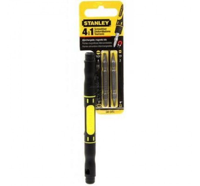 Stanley Набір викруток Stanley кишенькова з двома двосторонніми вставками (66-344M)