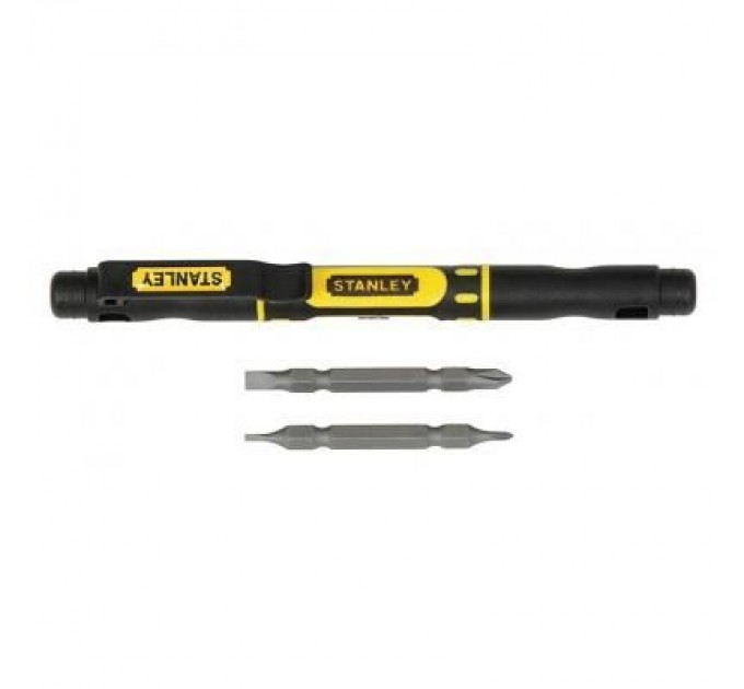 Stanley Набір викруток Stanley кишенькова з двома двосторонніми вставками (66-344M)