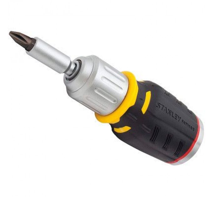 Stanley Набір викруток Stanley FatMax STUBBY реверсивна + 6 біт (FMHT0-62688)