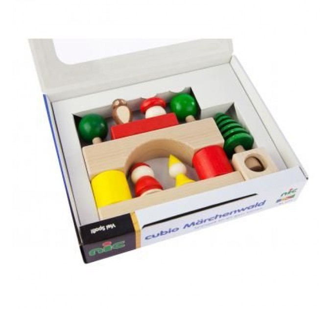 Nic Конструктор Nic cubio деревянный 17 эл. (NIC2115)
