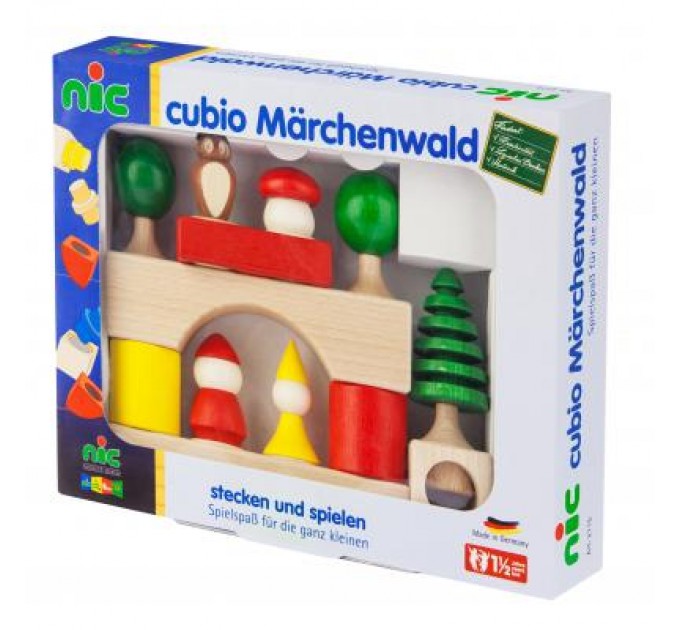 Nic Конструктор Nic cubio деревянный 17 эл. (NIC2115)