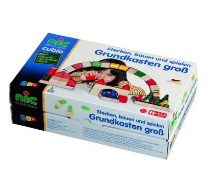 Nic Конструктор Nic cubio деревянный 96 эл. (NIC2102)