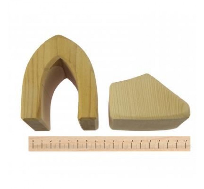 Nic Конструктор Nic деревянный Большой натуральный 17 эл. (NIC523283)