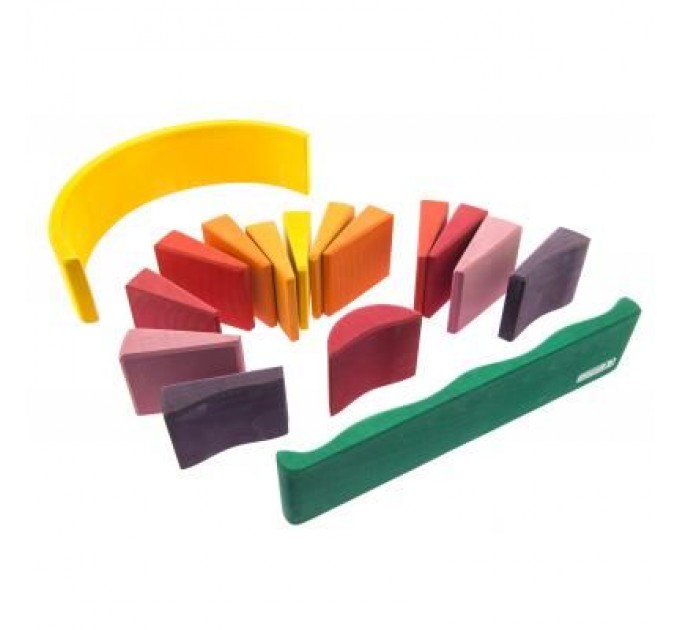 Nic Конструктор Nic деревянный Восход желтый (NIC523320)