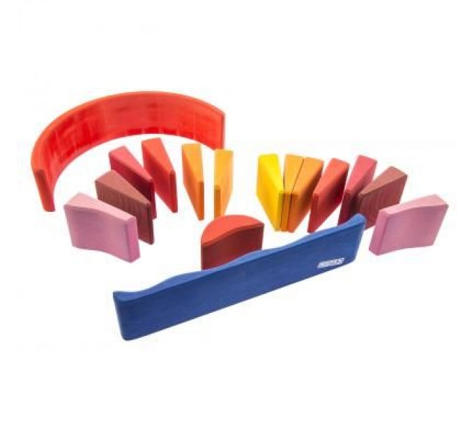 Nic Конструктор Nic деревянный Восход красный (NIC523321)