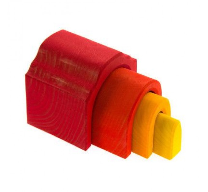 Nic Конструктор Nic деревянный Все в замке зеленый (NIC523269)