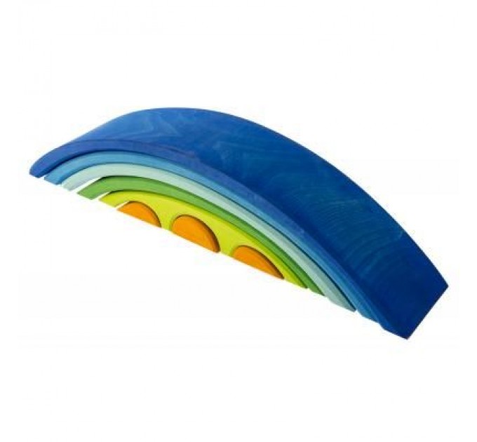 Nic Конструктор Nic деревянный Мост синий (NIC523331)