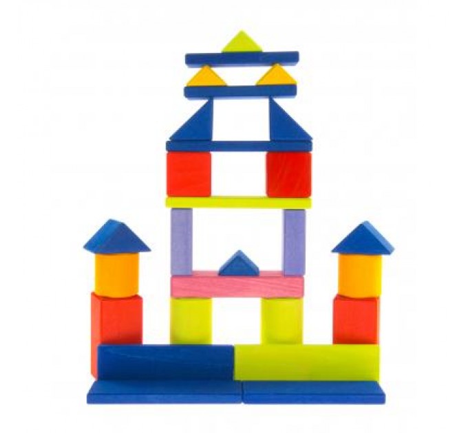 Nic Конструктор Nic деревянный Прованс маленький 27 эл. (NIC523306)