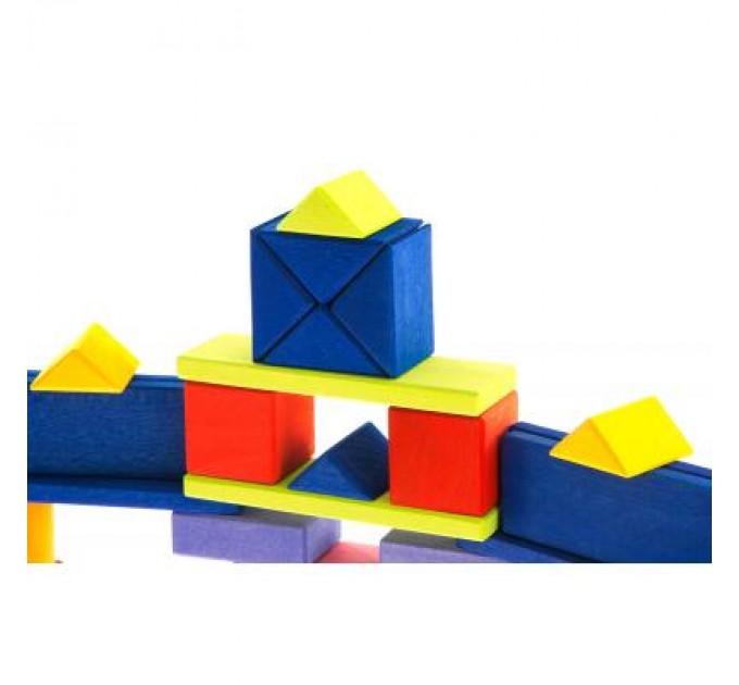 Nic Конструктор Nic деревянный Прованс маленький 27 эл. (NIC523306)