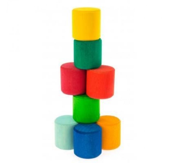 Nic Конструктор Nic деревянный Разноцветный ролик (NIC523347)