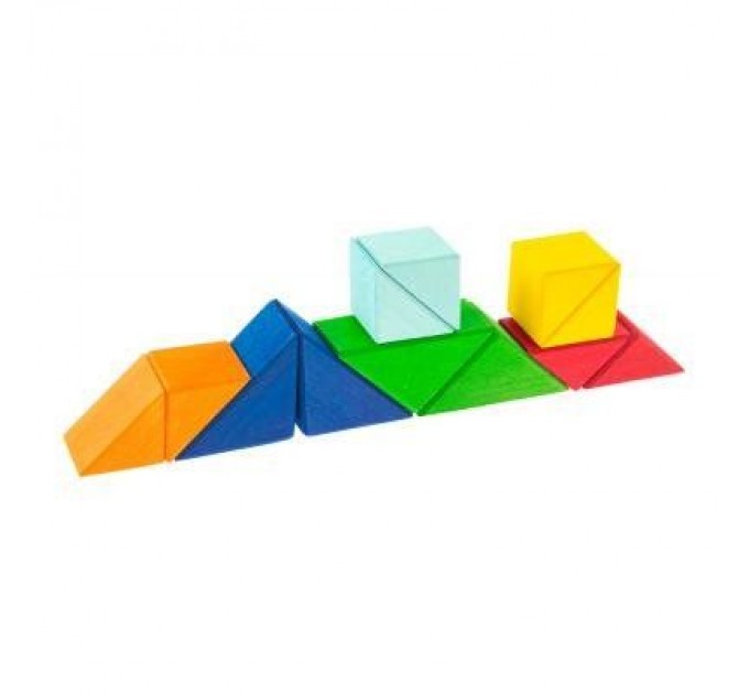 Nic Конструктор Nic деревянный Разноцветный треугольник (NIC523345)