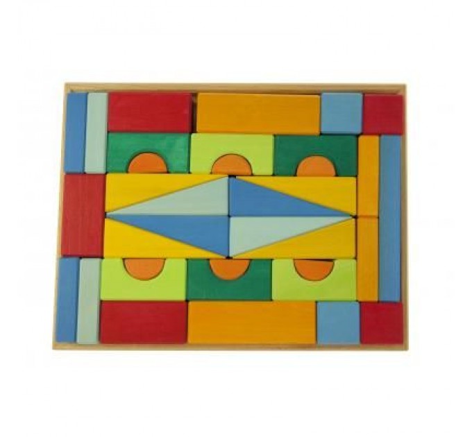 Nic Конструктор Nic деревянный Тоскана большой 36 эл (NIC523310)