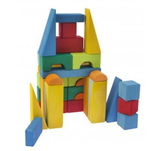 Nic Конструктор Nic деревянный Тоскана большой 36 эл (NIC523310)