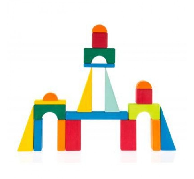 Nic Конструктор Nic деревянный Тоскана маленький 20 эл. (NIC523311)