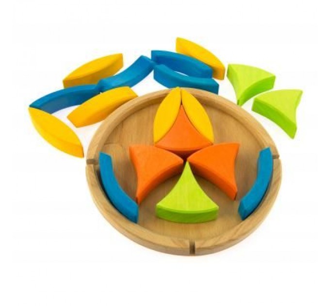 Nic Конструктор Nic деревянный Цветок (NIC523062)