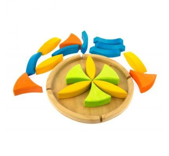 Nic Конструктор Nic деревянный Цветок (NIC523062)